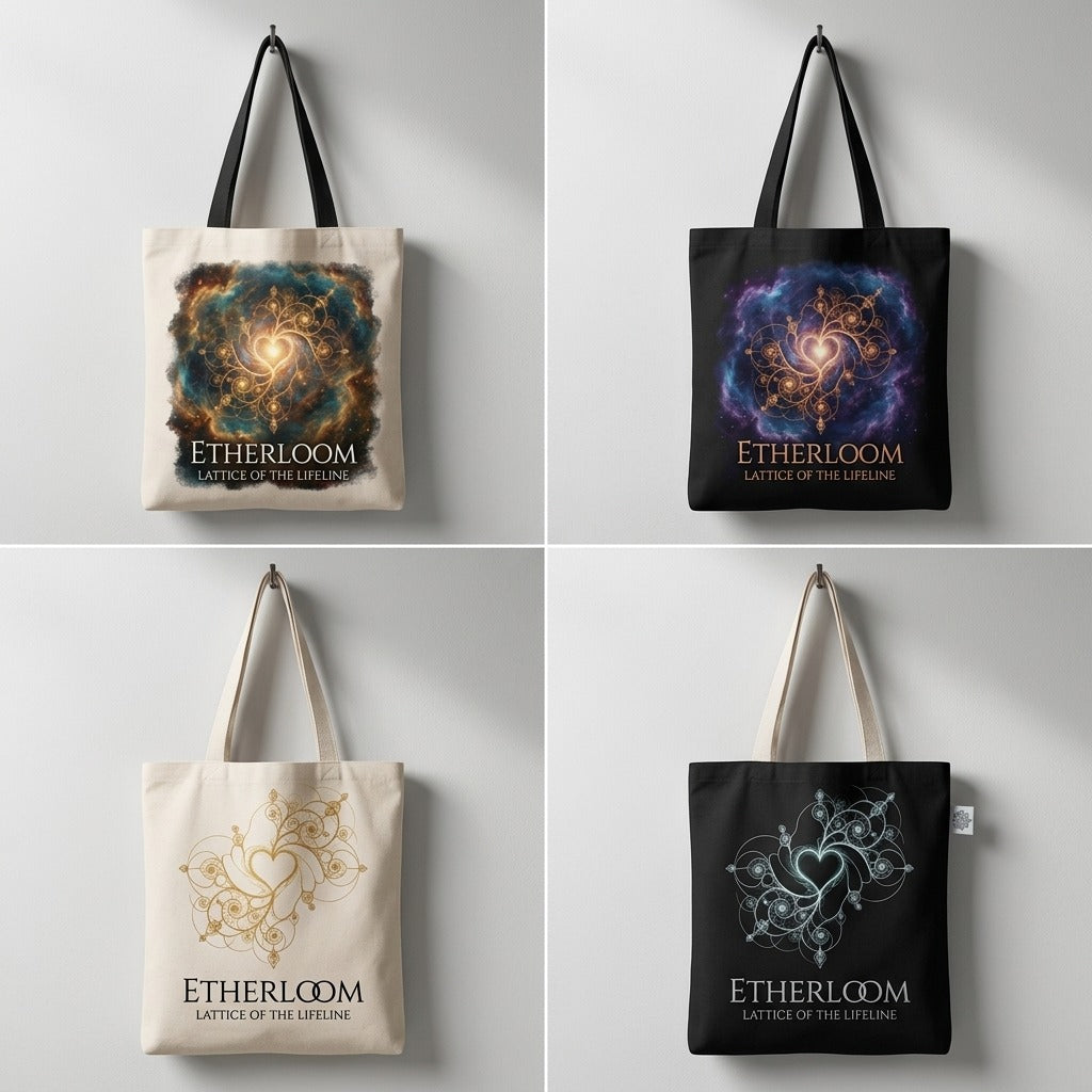 Etherloom — Lattice of the Lifeline Tote Bag