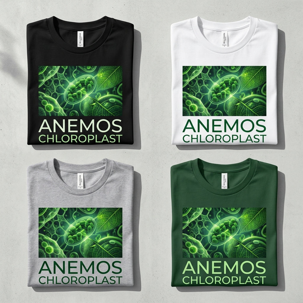Anemos — Chloroplast Tee — design 3