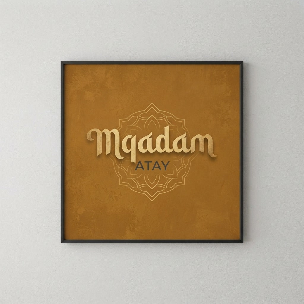 Atay — Mqadam Poster mockup