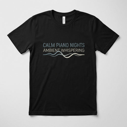 Calm Piano Nights — Ambient Whispering Tee