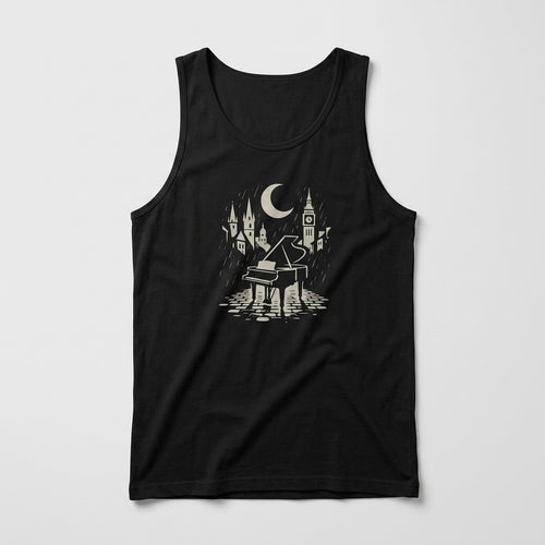 Calm Piano Nights — Anxiety Rain Tank