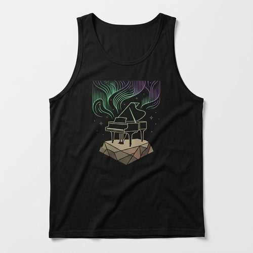 Calm Piano Nights — Aurora Melodies Tank