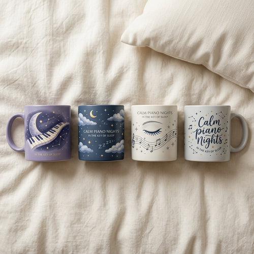 Calm Piano Nights — In the Key of Sleep Mug