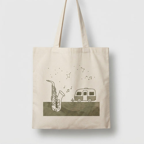 Caravan Jazz — Cellophane Skies Tote