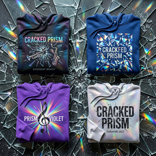 Caravan Jazz — Cracked Prism Hoodie
