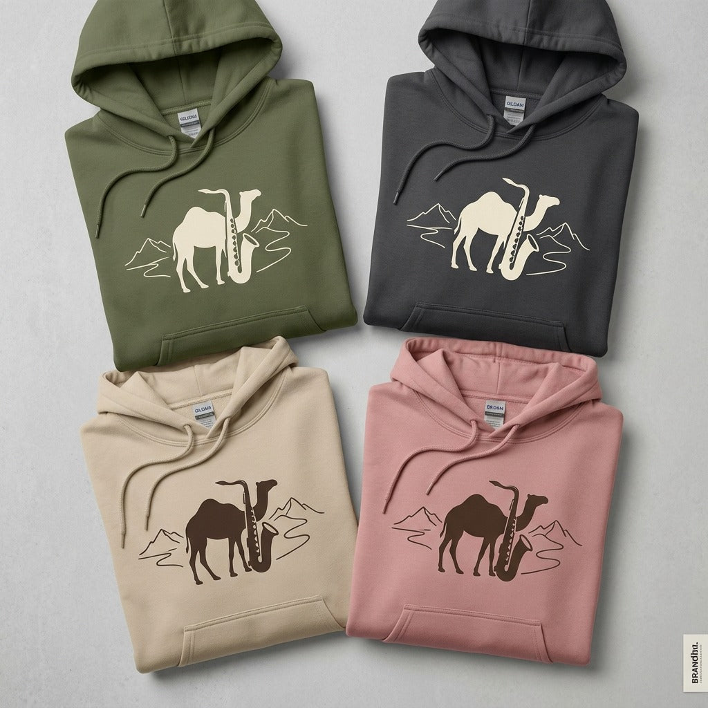 Caravan Jazz — Dust Psalm for Atlas Hoodie — design 4