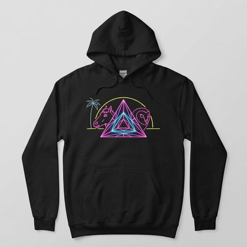 Chilltendo — Mask Society - Miami Lo-fi Hoodie