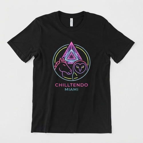 Chilltendo — Mask Society - Miami Lo-fi Tee