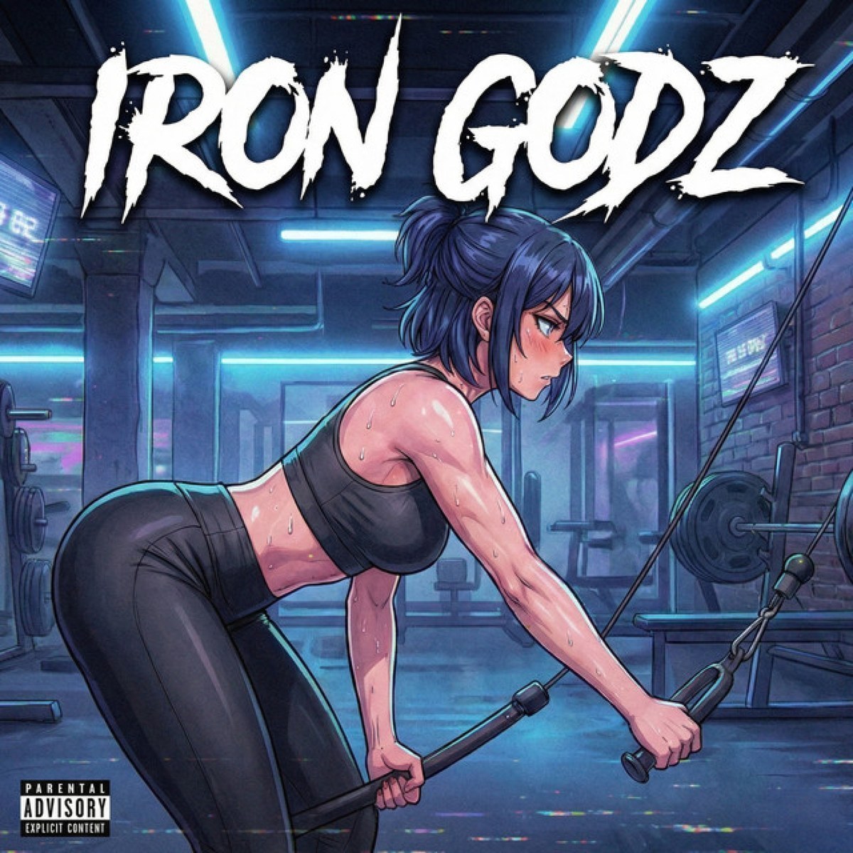 Phonk Godz — Iron Godz Pillow mockup