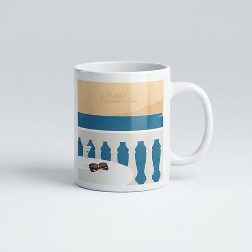 Croisière — Terasse Vue Mer Mug
