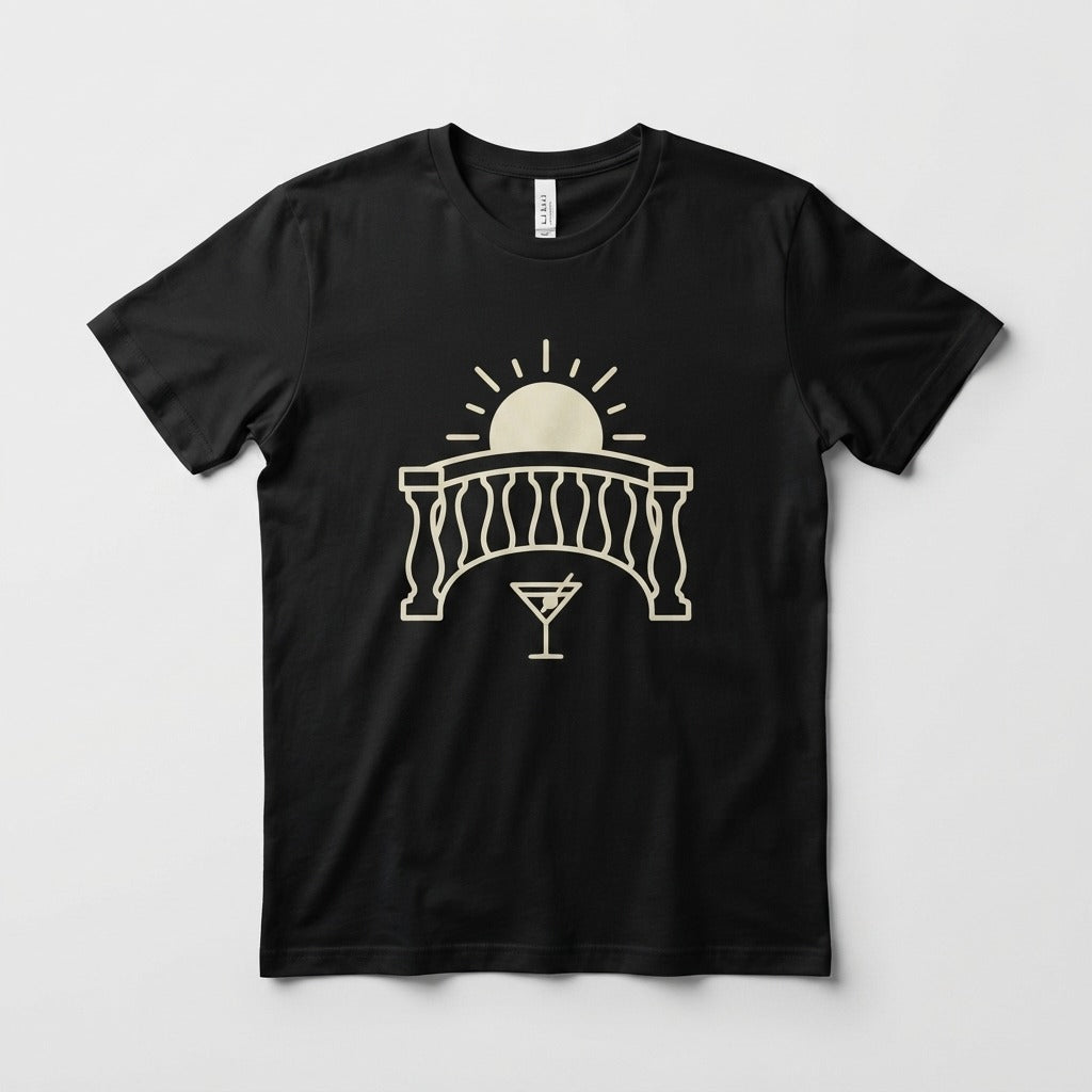 Croisière — Terasse Vue Mer Tee mockup
