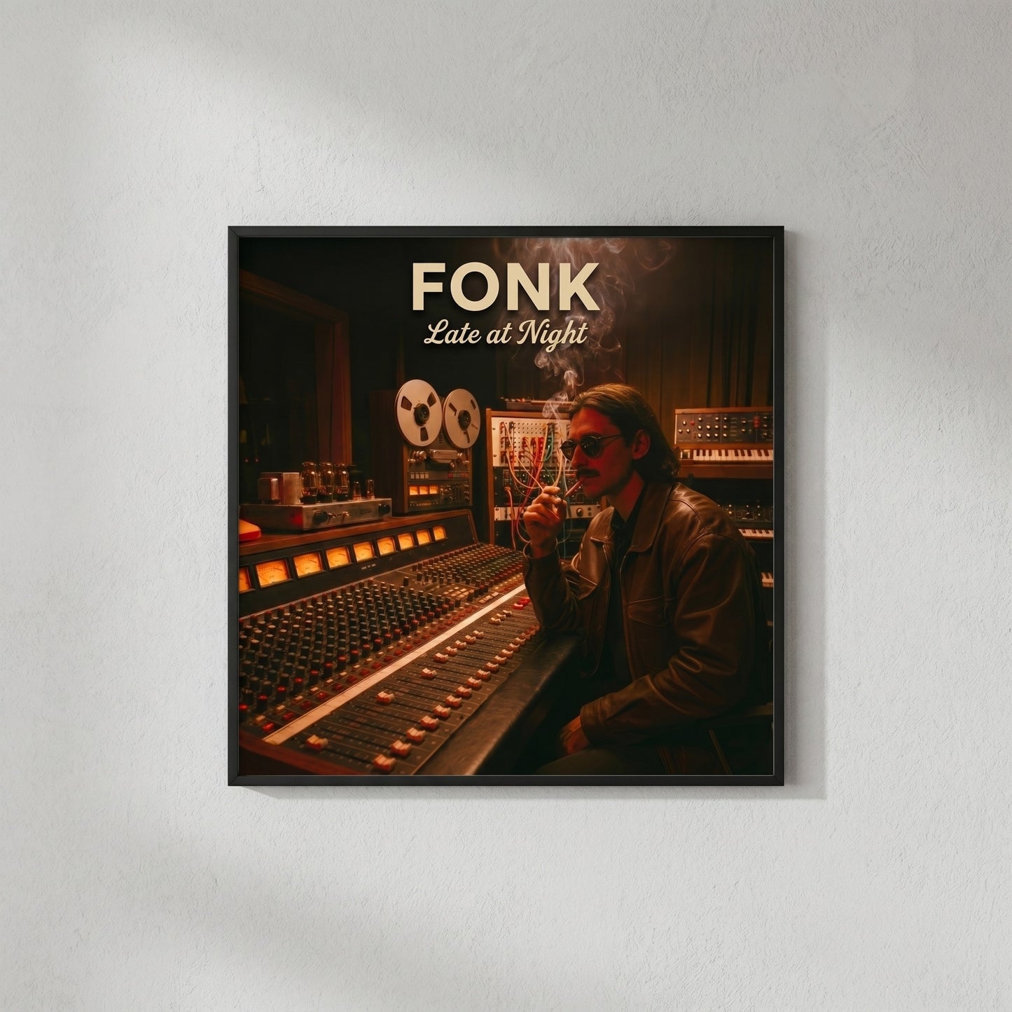 Fonk — Late at Night Poster — design 1