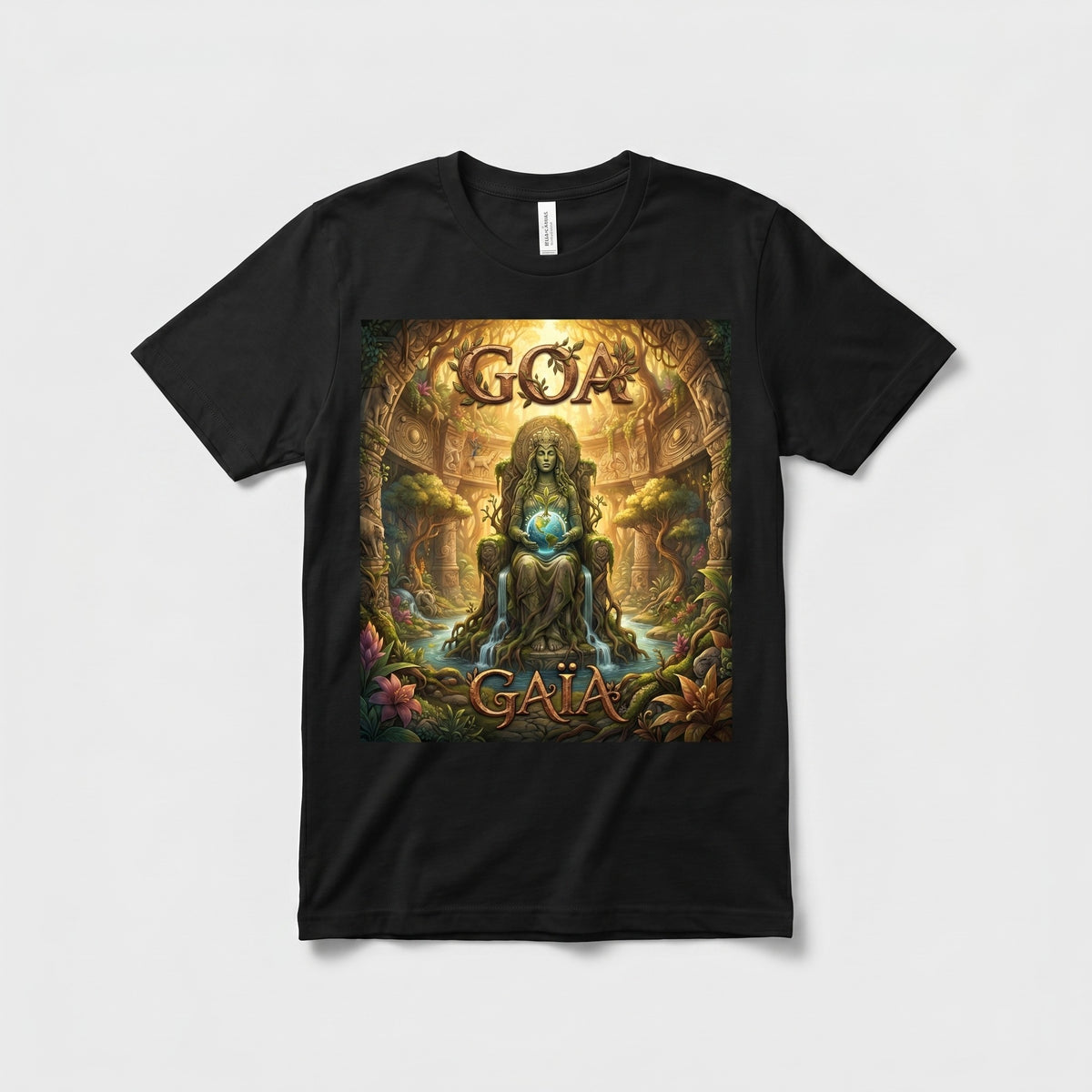 GOA — Gaïa Tee mockup