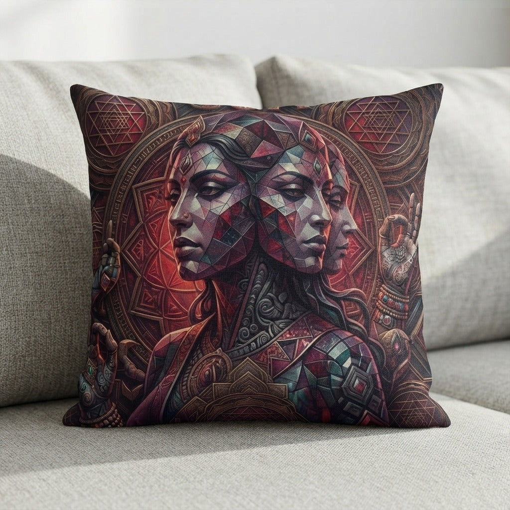 GOA — Kali Pillow mockup