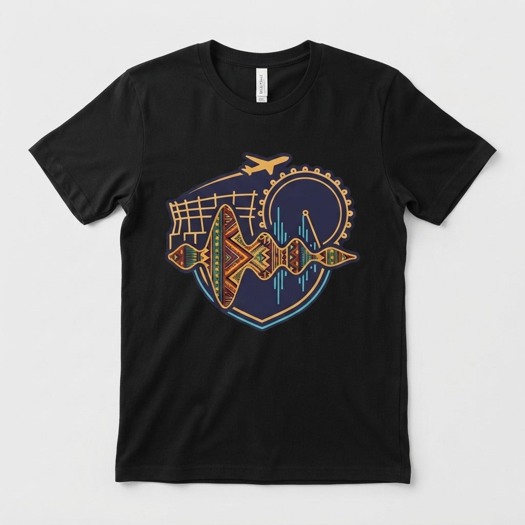 Lagos AfroHeat — Lagos to London Hoodie mockup