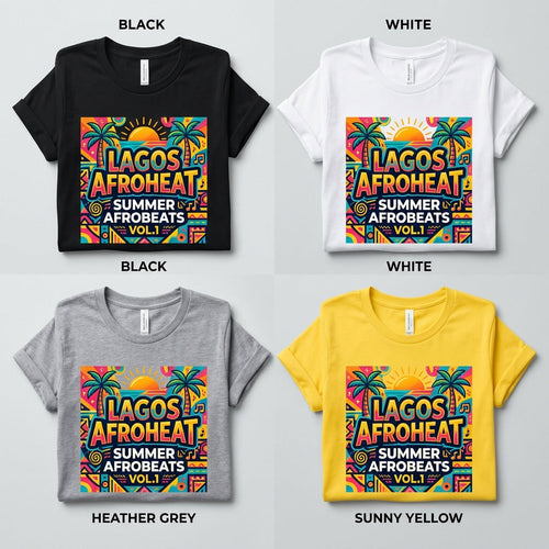 Lagos AfroHeat — Summer Afrobeats : Vol 1 Tee