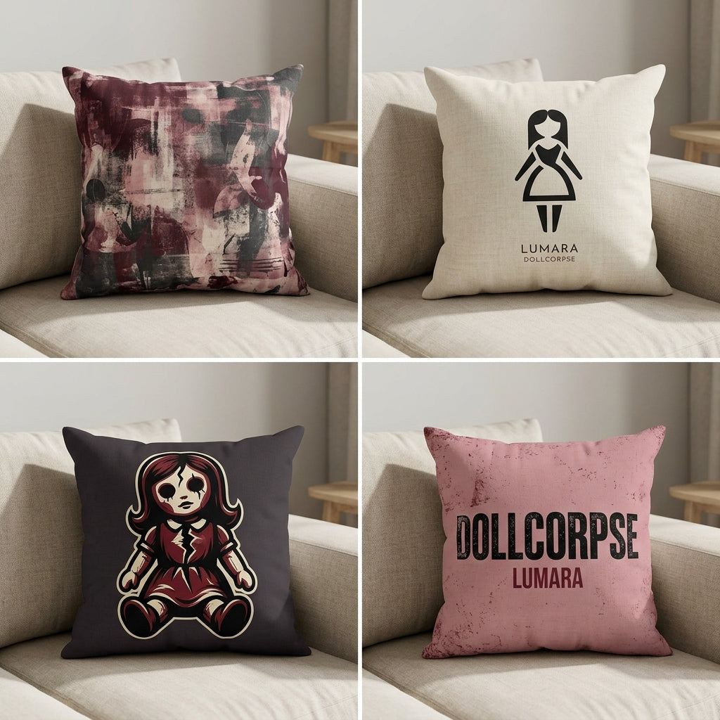 Lumara — Dollcorpse Pillow — design 3