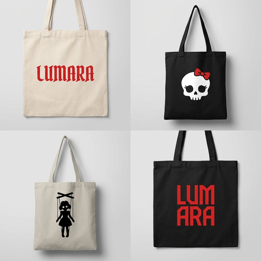 Lumara — Dollcorpse Tote — design 3