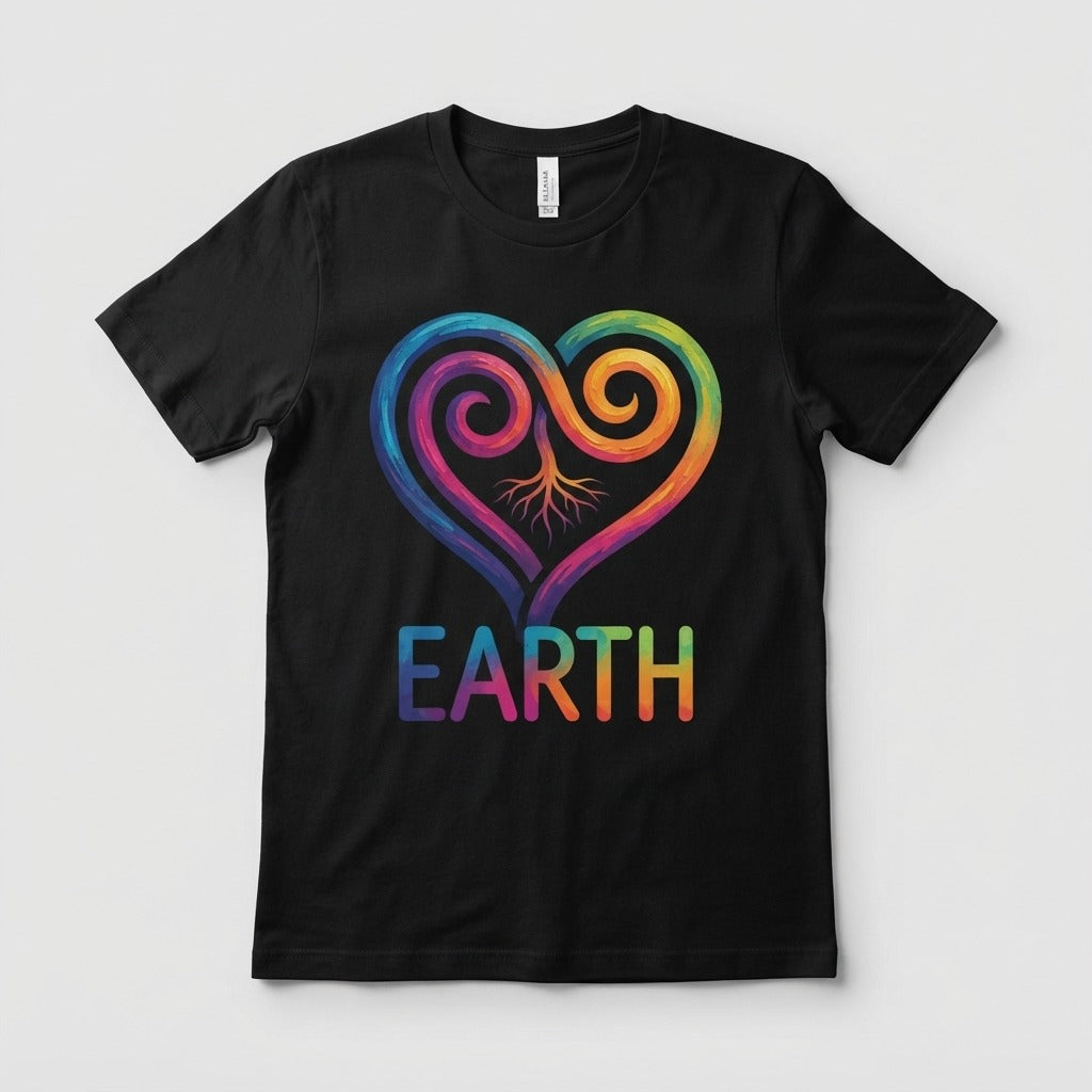 Lumara — Earth Tee mockup