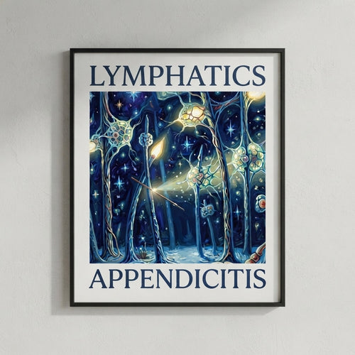 Lymphatics — Appendicitis Poster