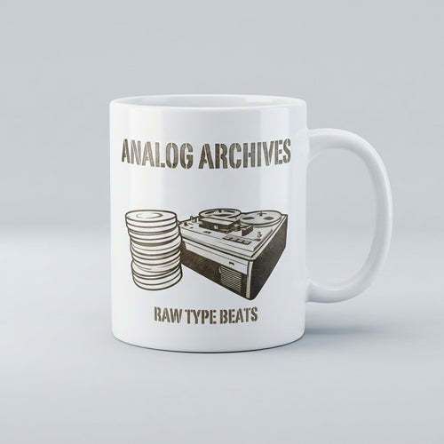 Raw Type Beats — Analog Archives Mug