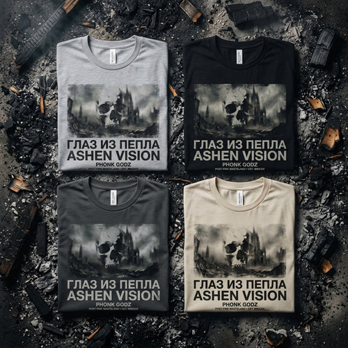 Phonk Godz — ASHEN VISION Tee