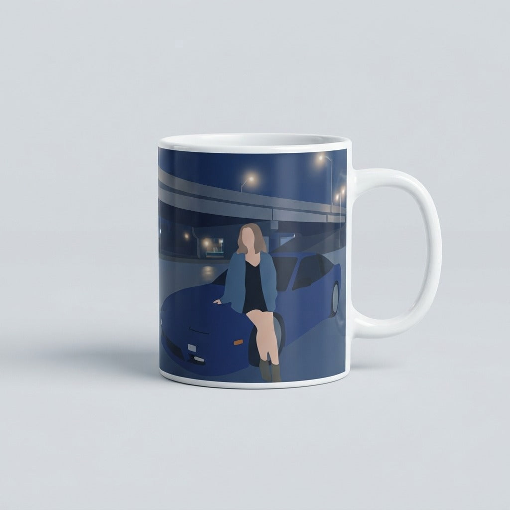 PHONK GODZ — B L U E S M O K E Mug mockup