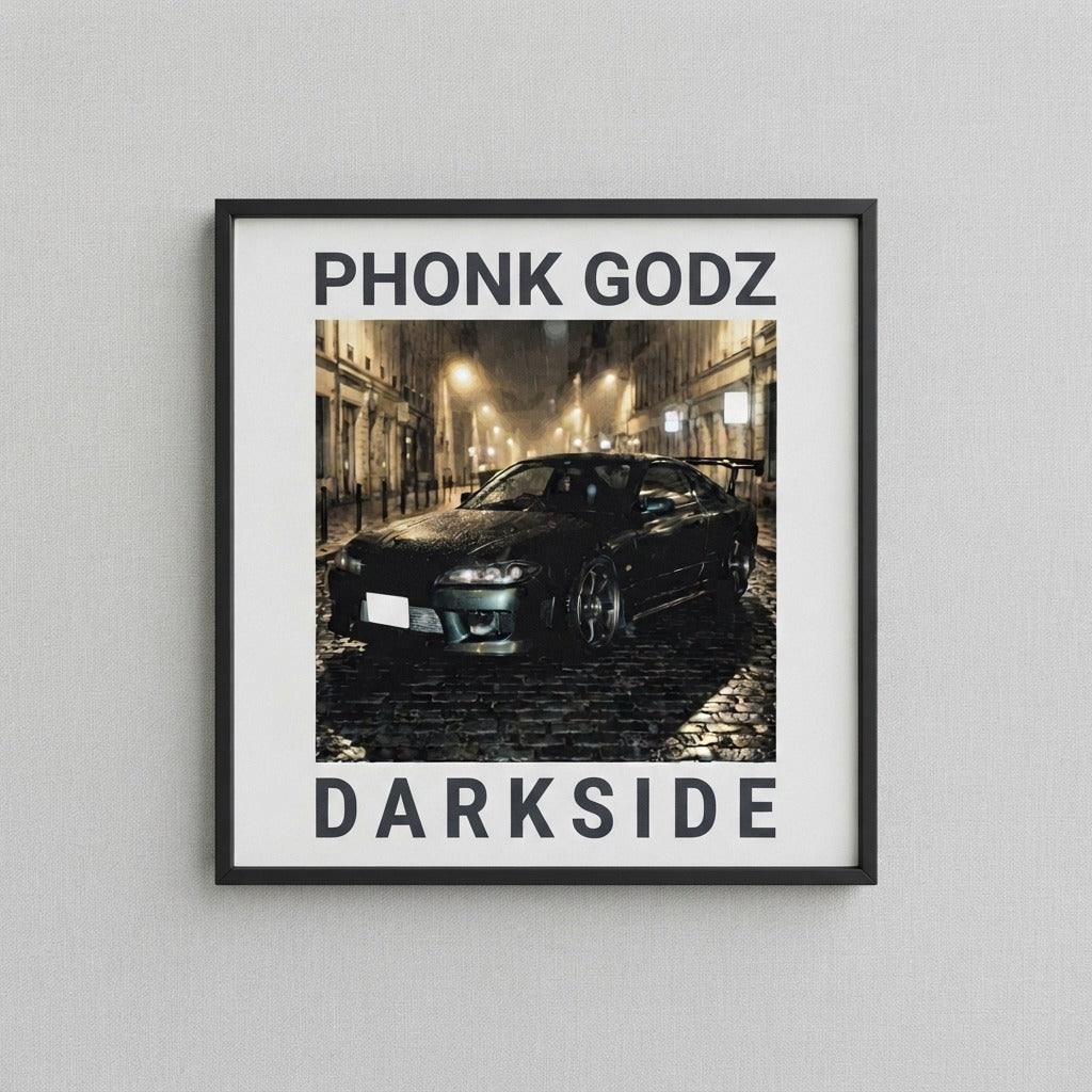 Phonk Godz — D A R K S I D E Poster mockup