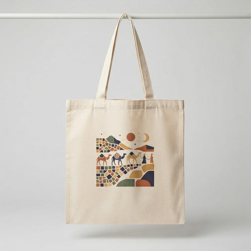 Caravan Jazz — Mosaic Journeys Pillow