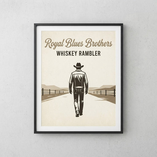 Royal Blues Brothers — Whiskey Rambler Poster