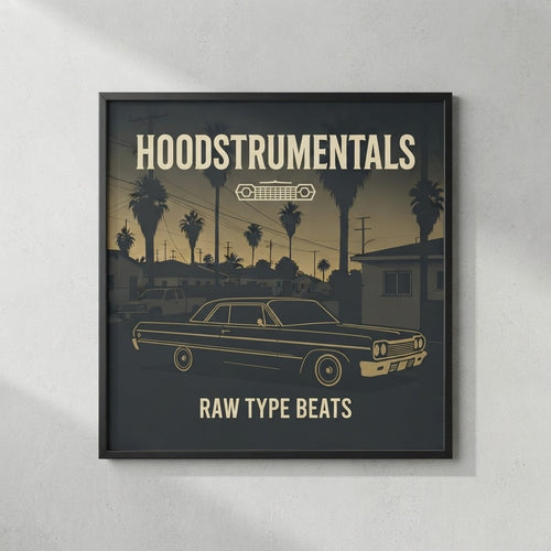 Raw Type Beats — Hoodstrumentals Poster