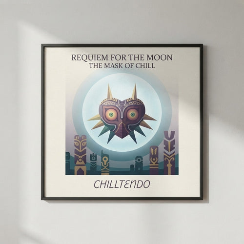 Chilltendo — Requiem For The Moon The Mask Of Chill Póster