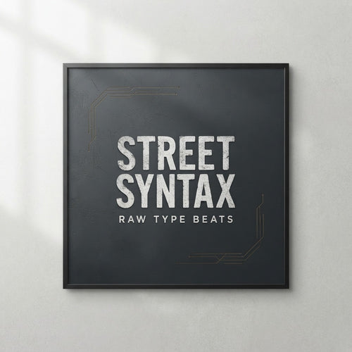 Raw Type Beats — Street Syntax ملصق