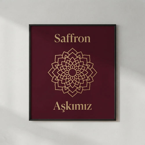 Saffron — Aşkımız Poster