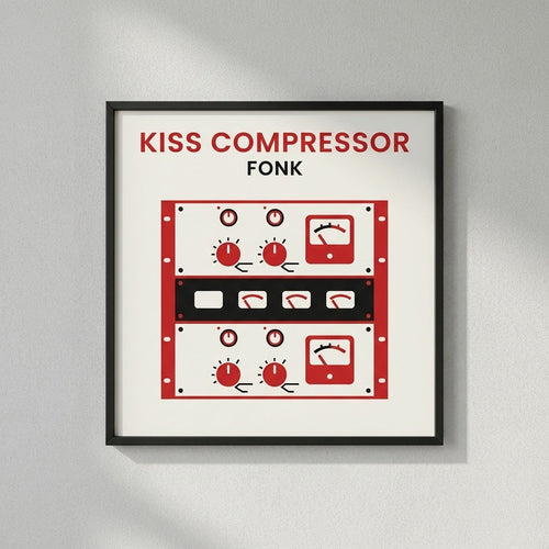 Fonk — Kiss Compressor Poster
