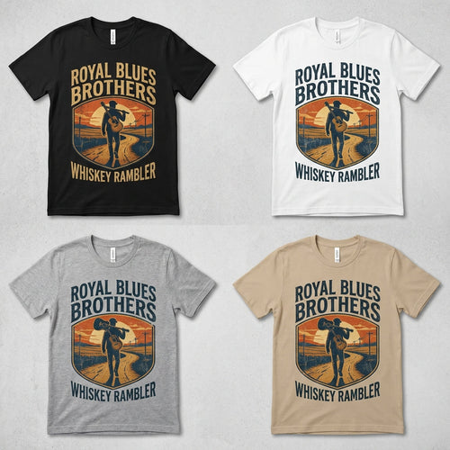 Royal Blues Brothers — Whiskey Rambler Tee
