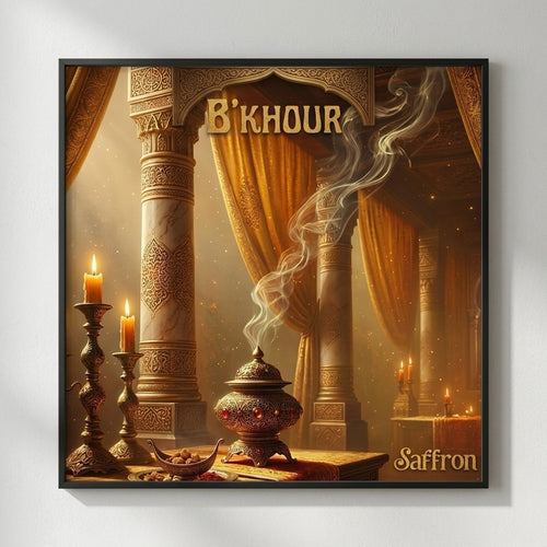 Saffron — B'khour Poster