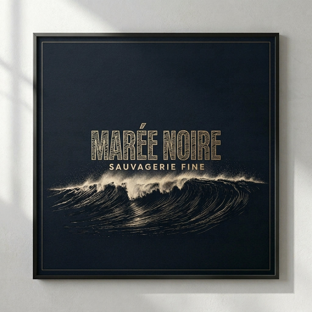 Sauvagerie Fine — Marée noire Poster mockup
