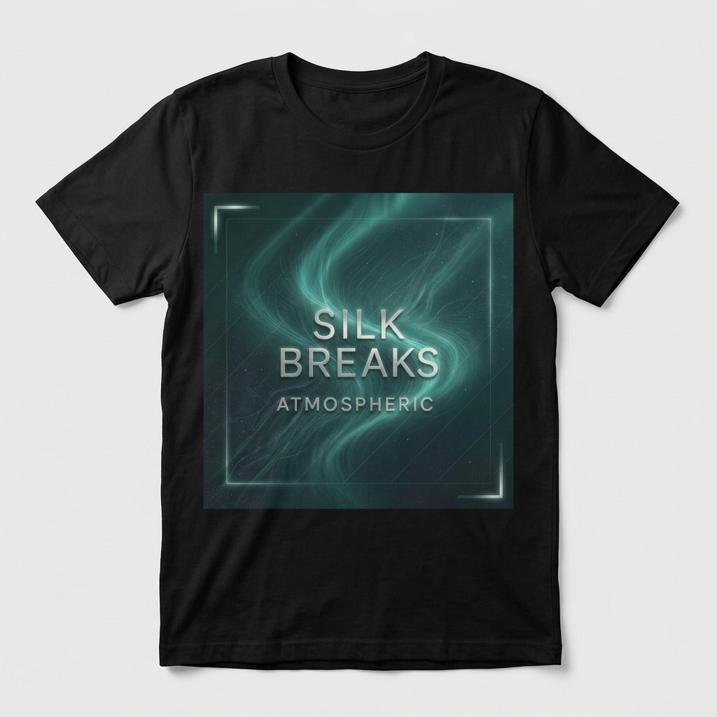 Silk Breaks — Atmospheric Tee mockup