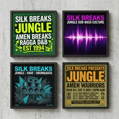 Silk Breaks — Jungle Poster