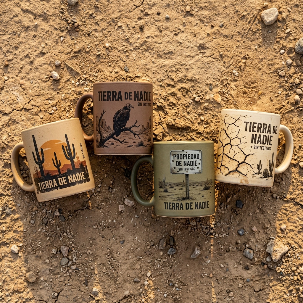 Sin Testigos — Tierra De Nadie Mug mockup