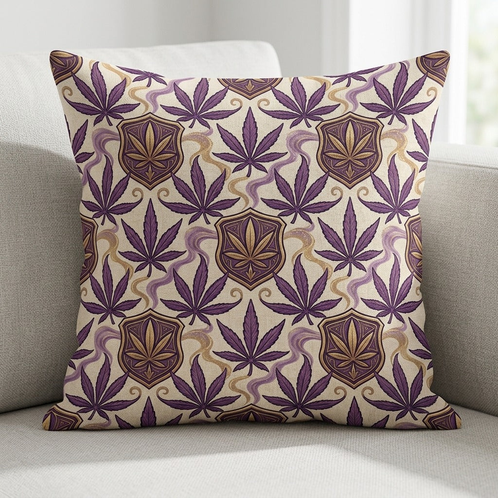 Slow Burn — End Of The World Pillow mockup