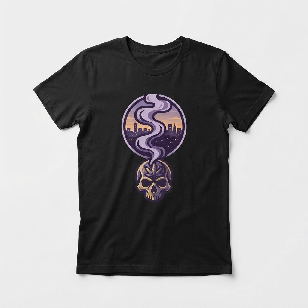Slow Burn — End Of The World Tee mockup