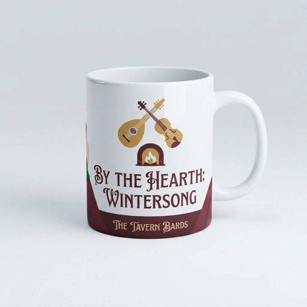 THE TAVERN BARDS — By the Hearth: Wintersong Mug mockup