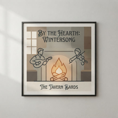 THE TAVERN BARDS — By the Hearth: Wintersong Poster
