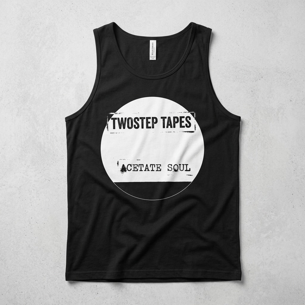 TwoStep Tapes — Acetate Soul Tank mockup
