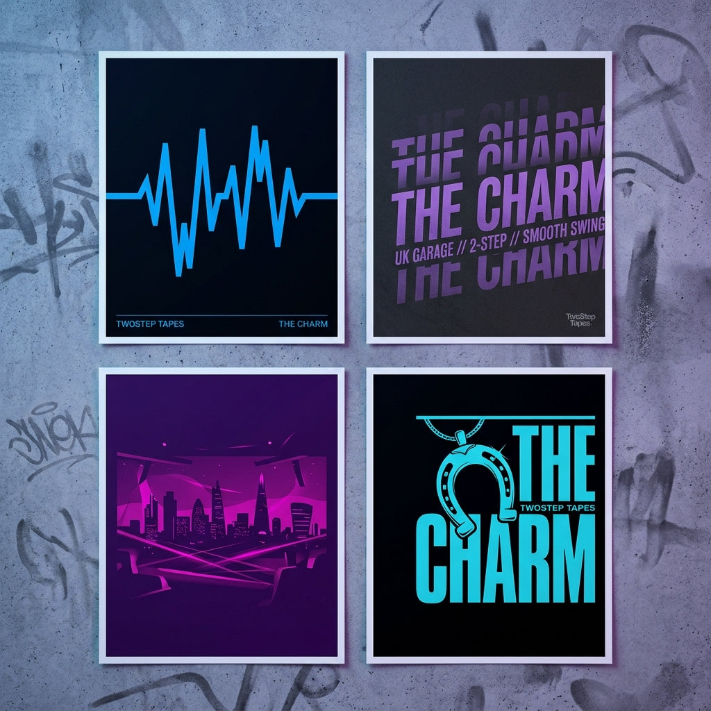 TwoStep Tapes — The Charm Poster — design 3