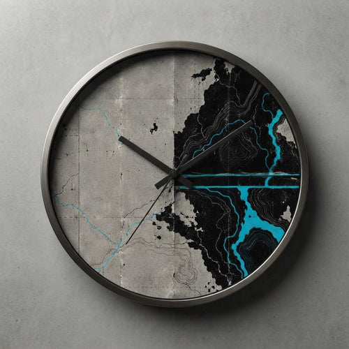 Nobody Answers — The Earth Just Lies Wall Clock
