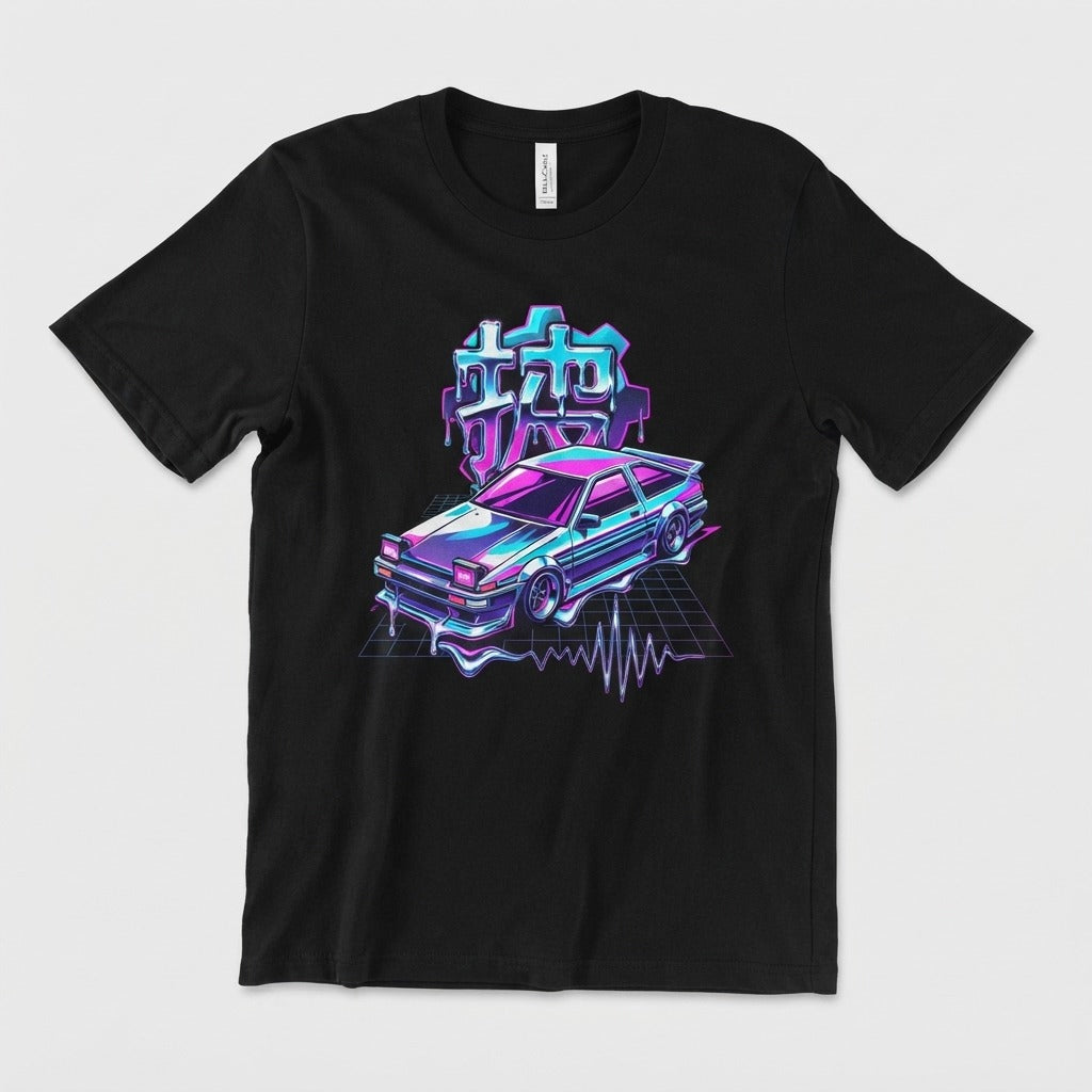 PHONK GODZ — WATASHI O MATTE IRU Tee — product mockup