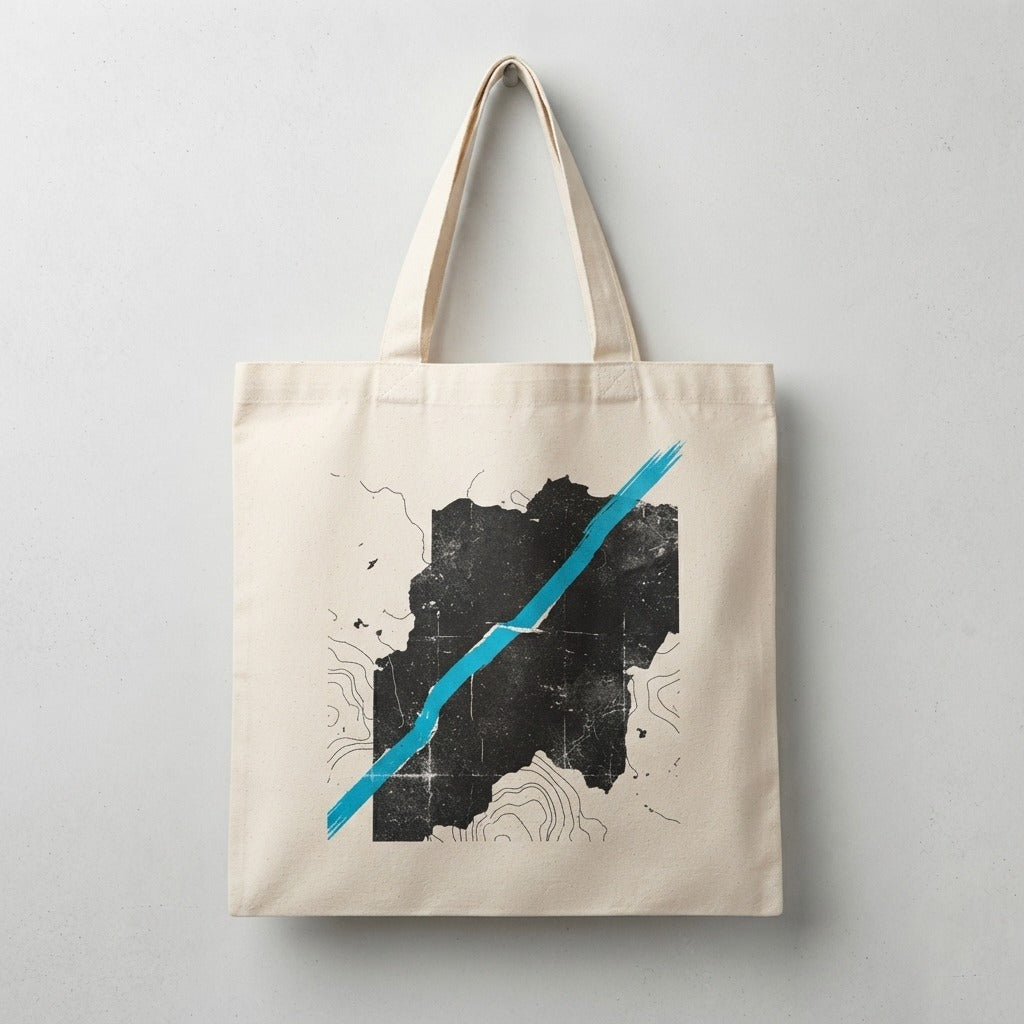 Nobody Answers — The Earth Just Lies Tote — product mockup